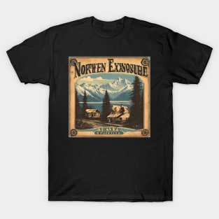 norther exposure Alaska snowy mountain T-Shirt
